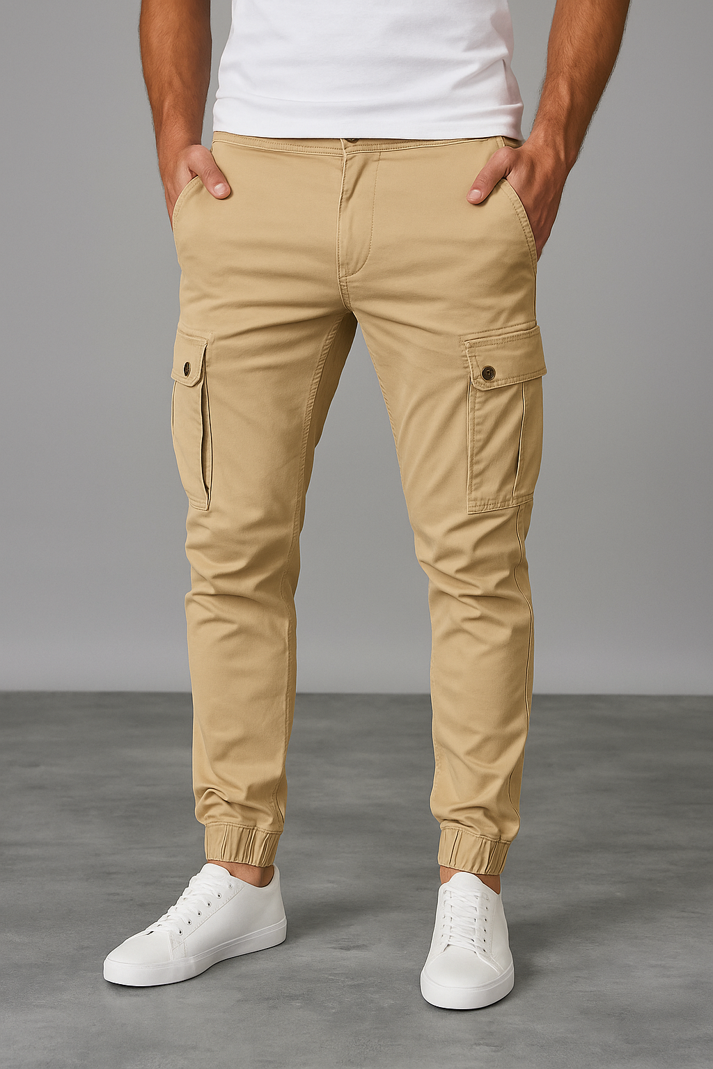 Raphael | Herren Praktisch Cargo Hose | Multitaschen