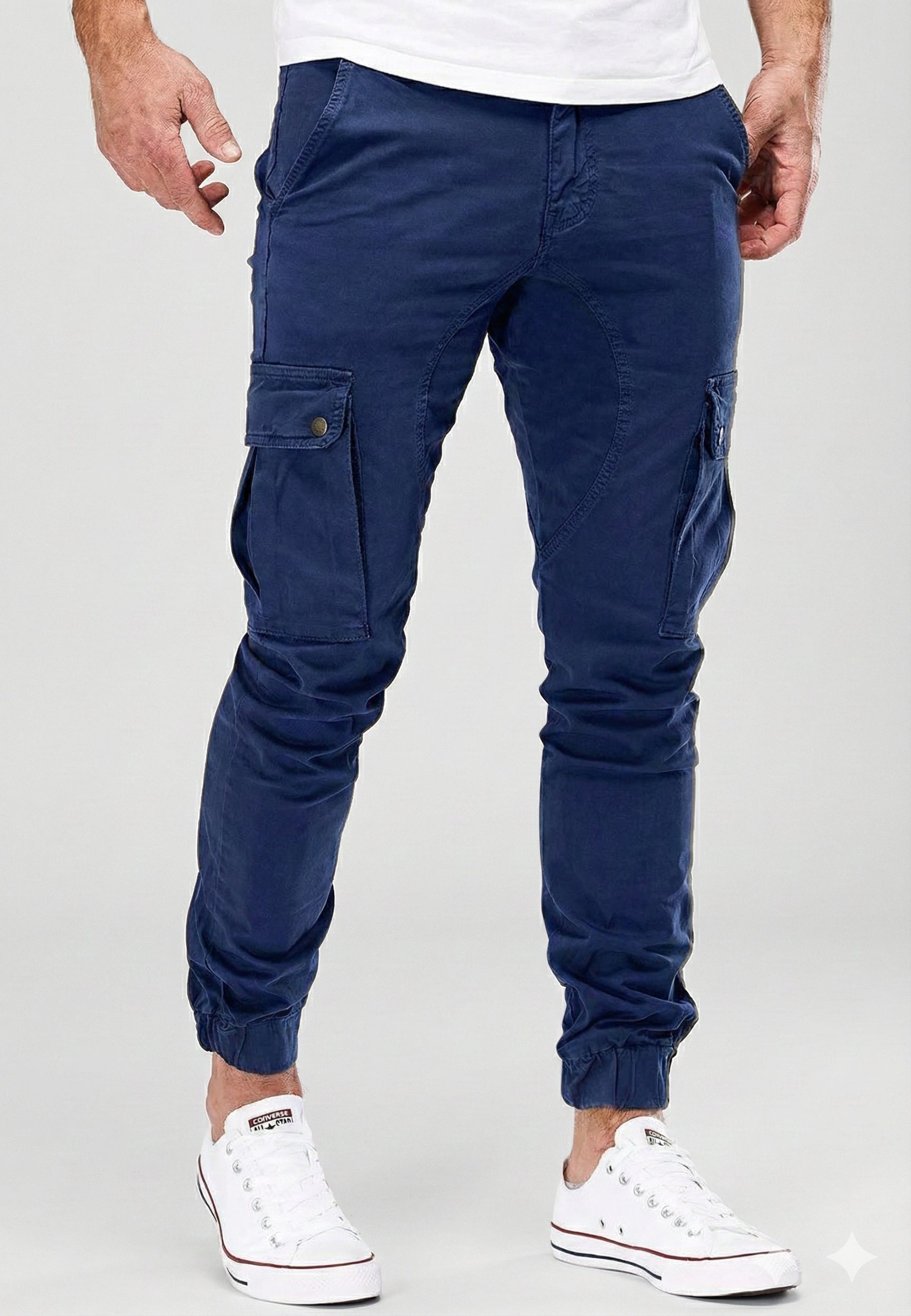 Raphael | Herren Praktisch Cargo Hose | Multitaschen