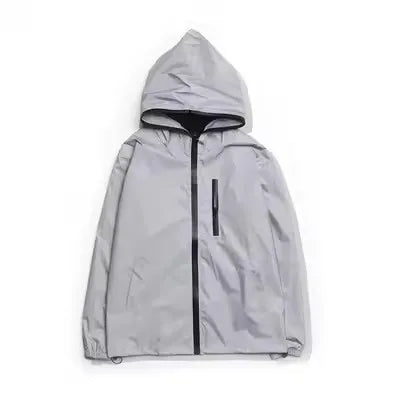 Reflektierende Herren Jacke Mit Kapuze | Nachtlauf