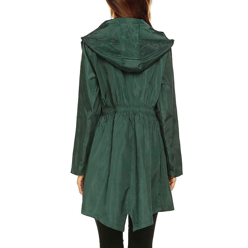 Regenjacke Damen Mit Kapuze | Lang