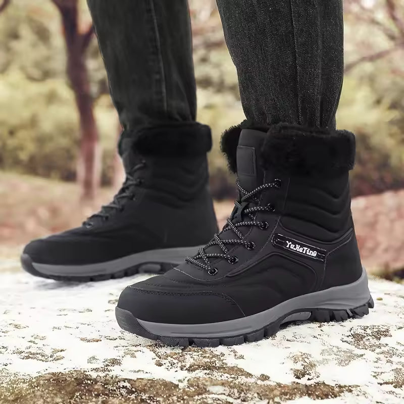 Herren Winterschuhe Mit Schnürung Und Warmfutter | Gefüttert