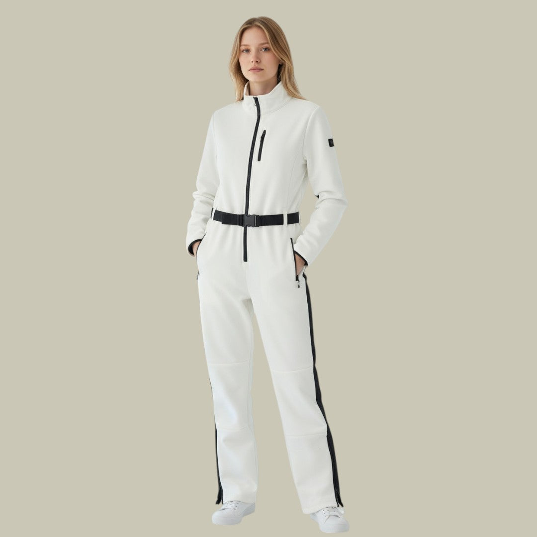 Skianzug Damen Moderner Einteiler Mit Reißverschluss | Ski