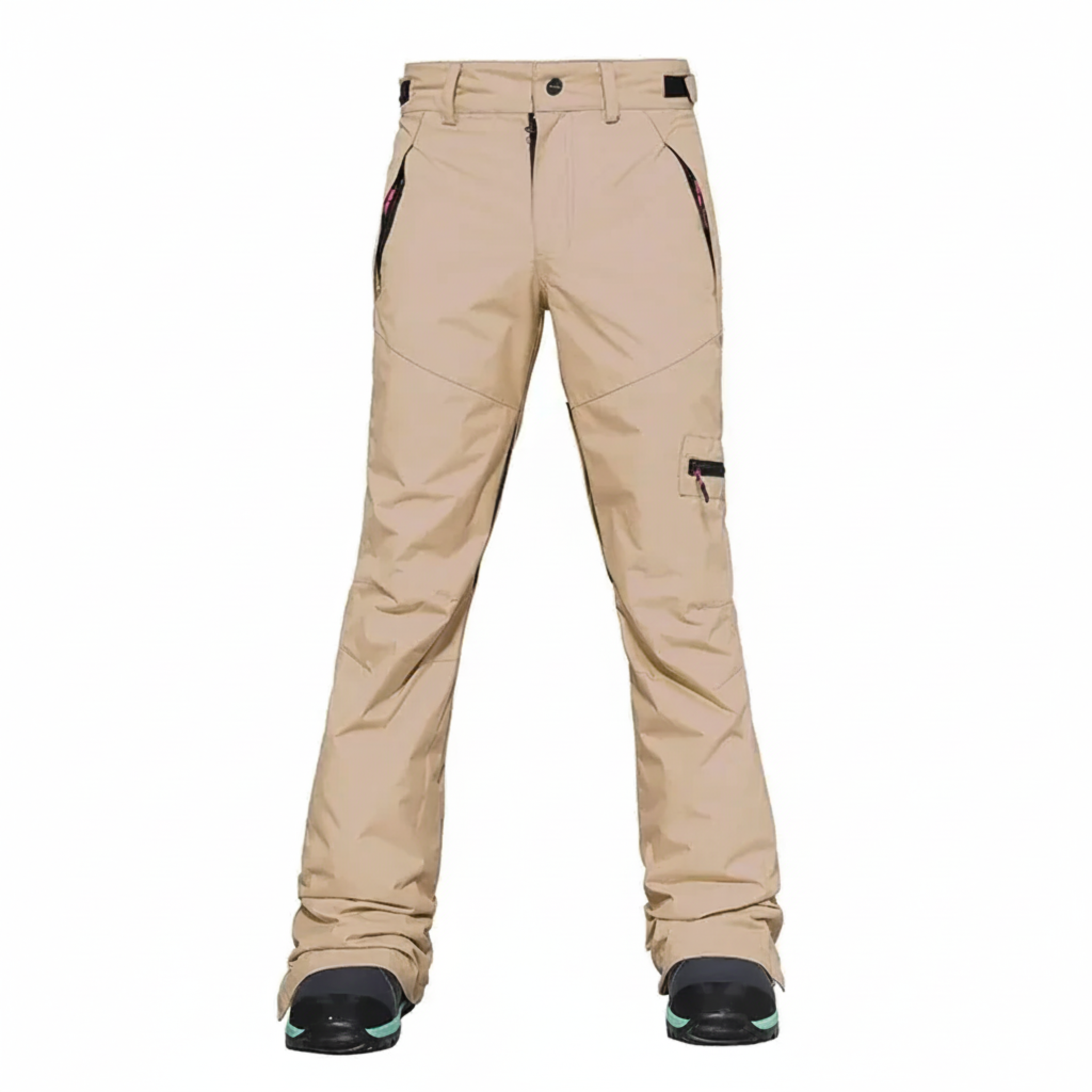 Skihose Damen Lang Mit Cargotaschen und Reißverschlüssen | Winter