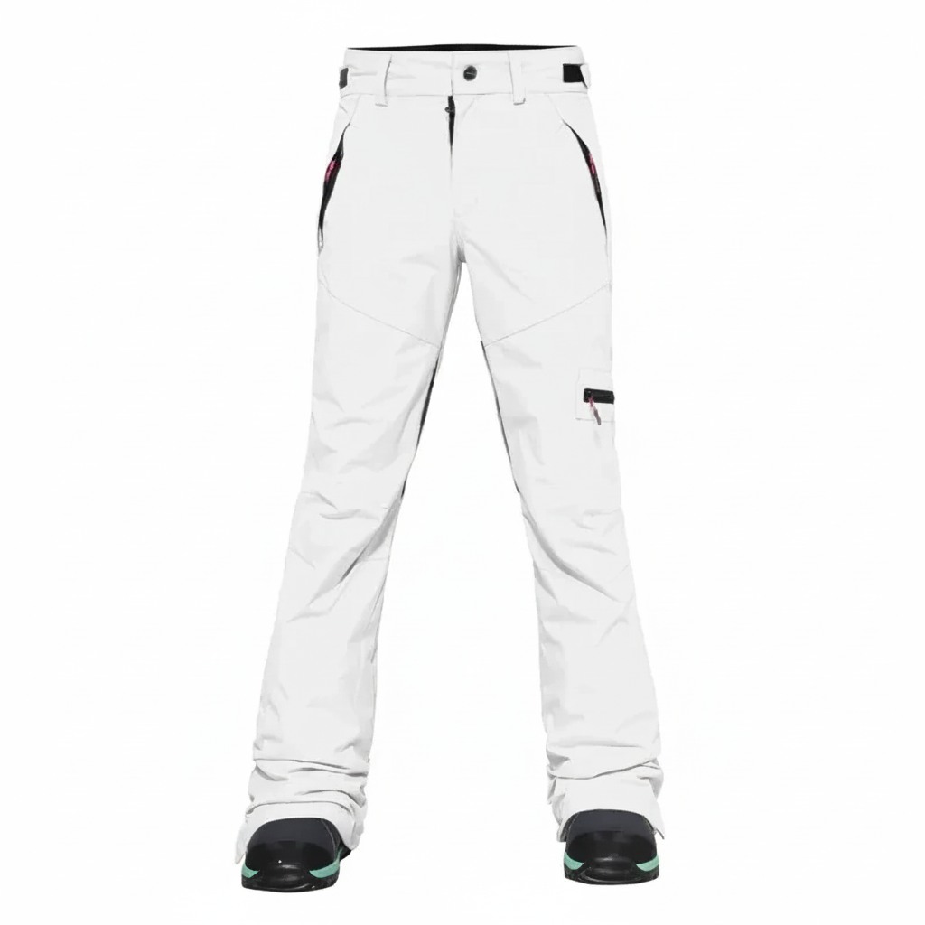 Skihose Damen Lang Mit Cargotaschen und Reißverschlüssen | Winter