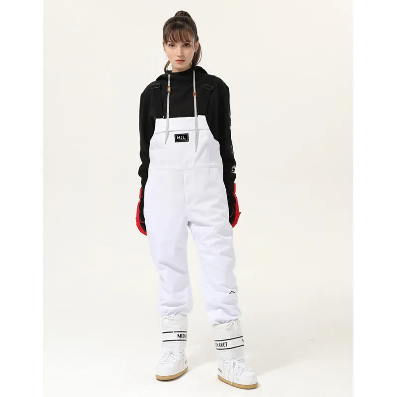 Skihose Damen Latzhose Mit Verstellbaren Trägern | Winter