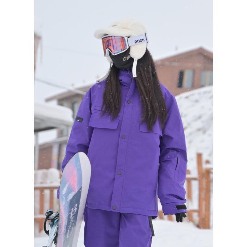 Skijacke Damen Mit Kapuze Für Winter | Funktions Stil