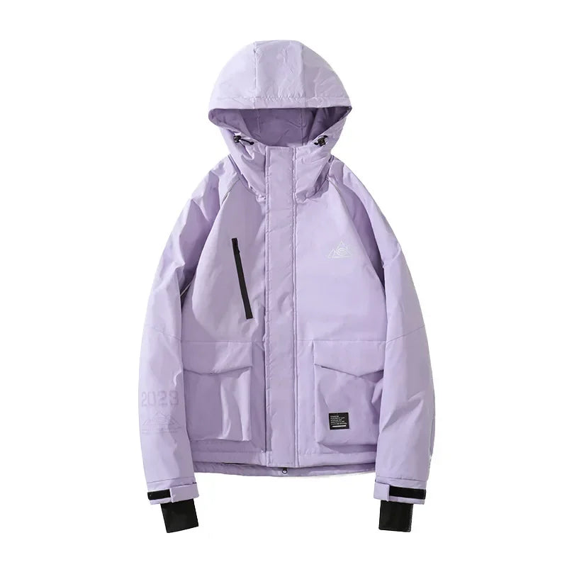 Snowboard Jacke Damen Lang Mit Reißverschlüssen | Outdoor