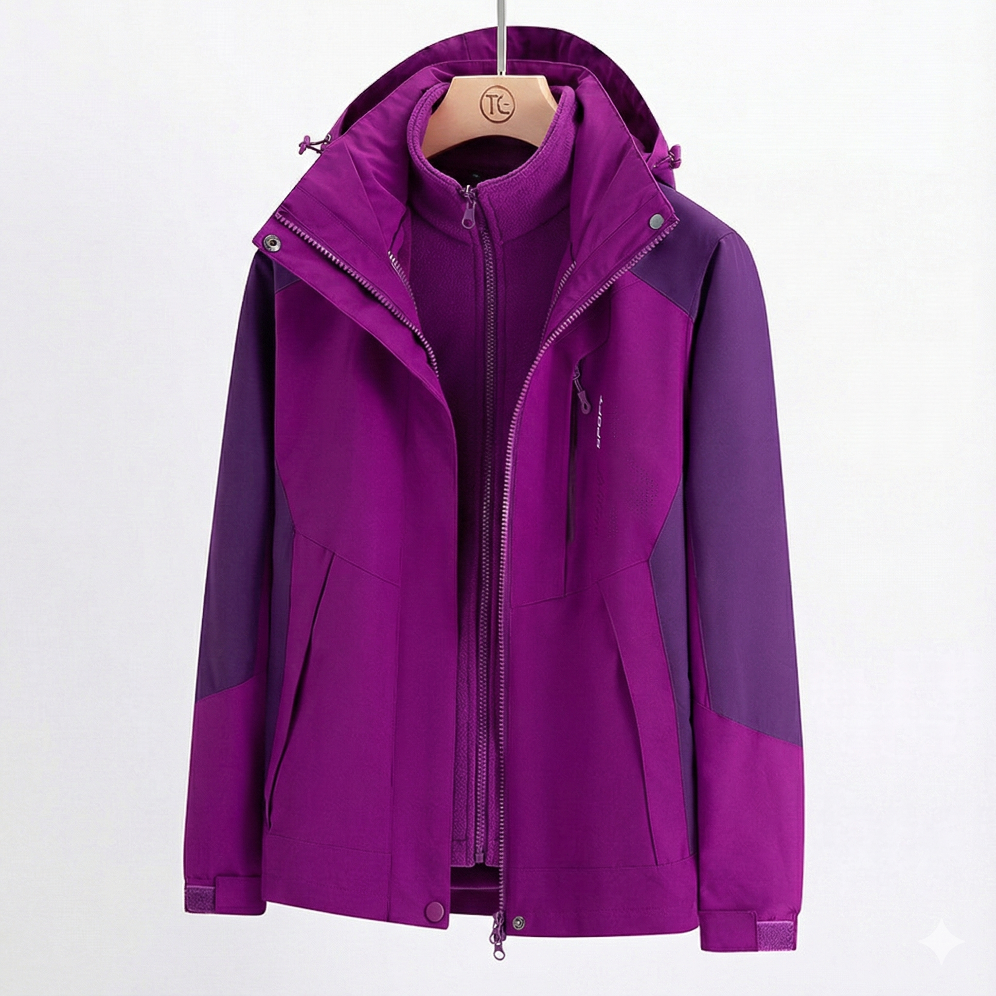 Snowboard Jacke Damen Mit Kapuze Und Taschen | Winter