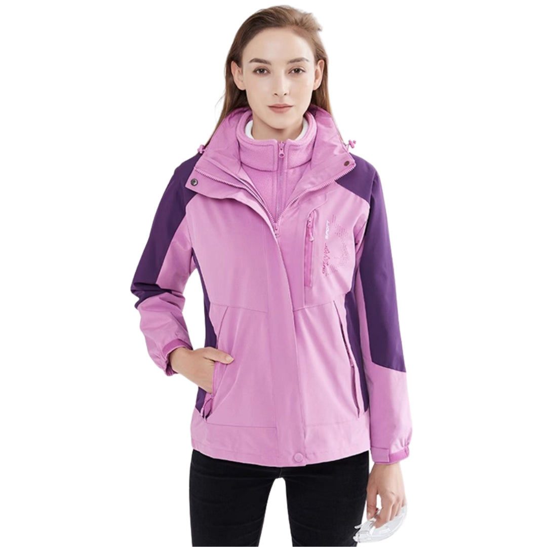 Snowboard Jacke Damen Mit Kapuze Und Taschen | Winter