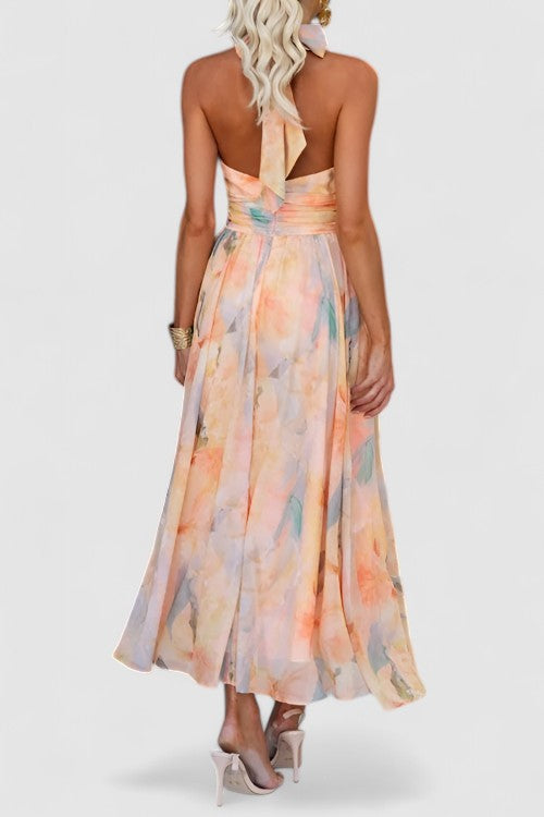 Thalia | Damen Sommer Abendkleid | Maxi