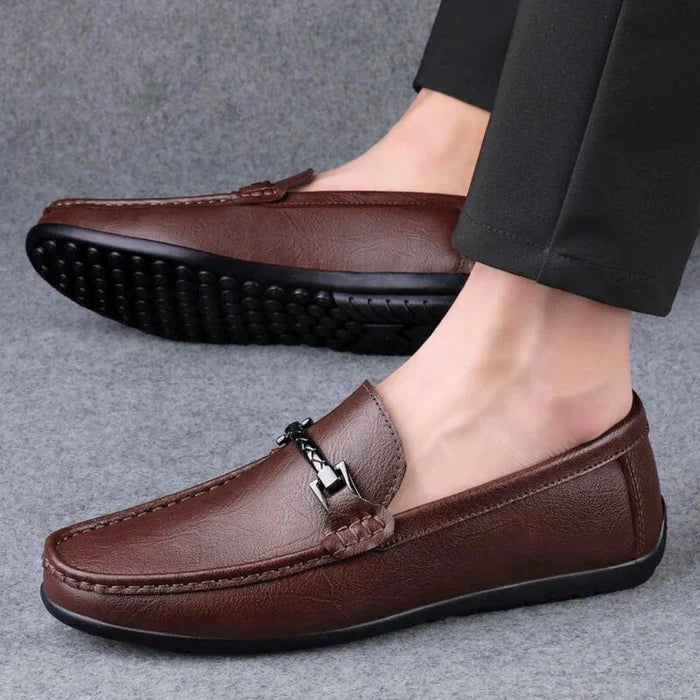 Thomas - Herren Loafers mit Metallschnalle