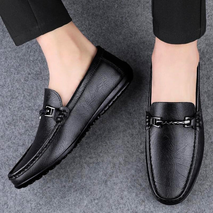 Thomas - Herren Loafers mit Metallschnalle