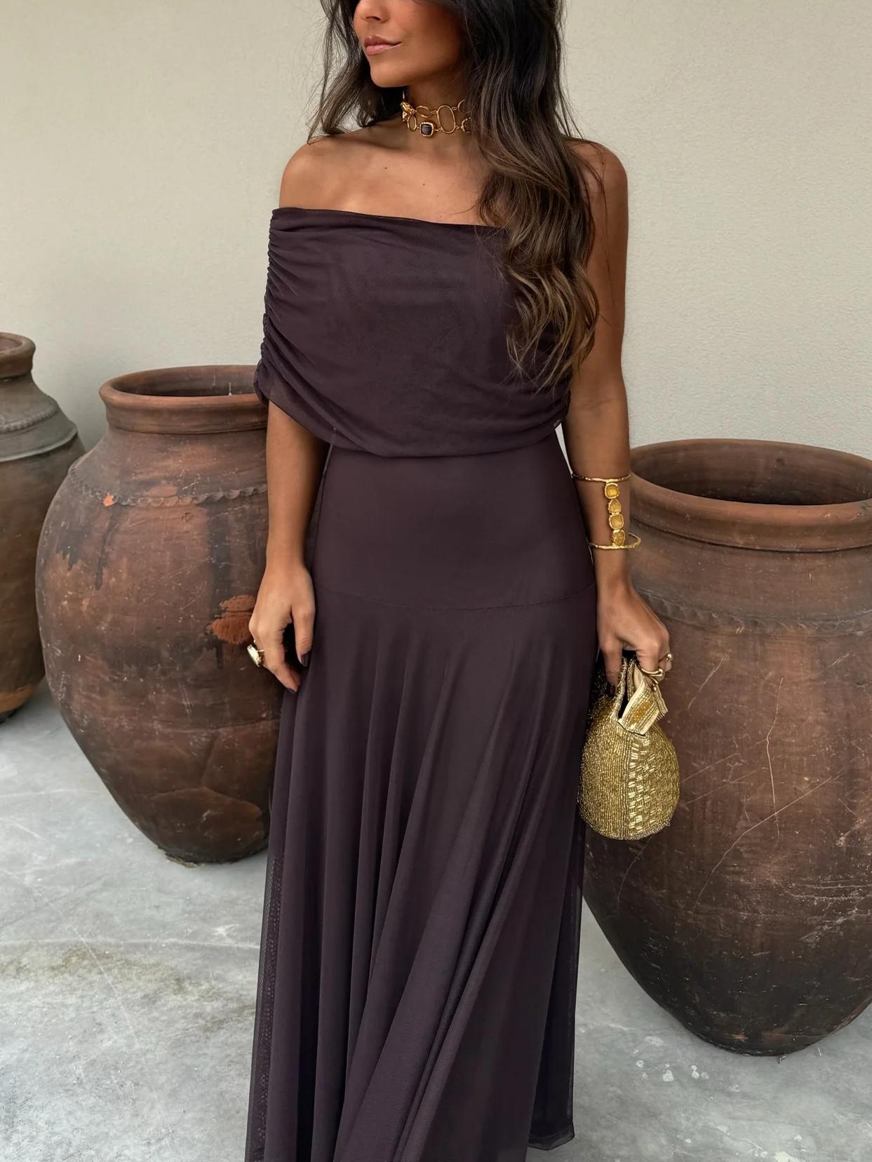 Tarielle - Elegantní maxi večerní šaty pro dámy