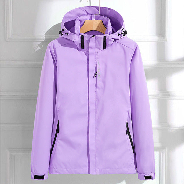 Übergangs Regenjacke Damen Mit Kapuze | Leichte