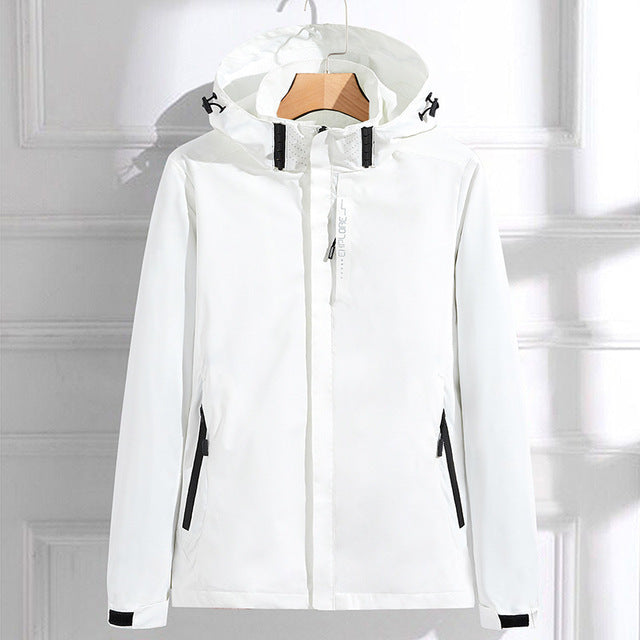 Übergangs Regenjacke Damen Mit Kapuze | Leichte