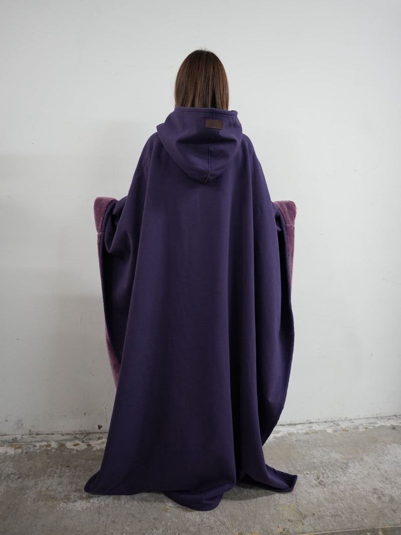 Unisex Poncho Mit Kapuze & Fleecefutter | Oversize