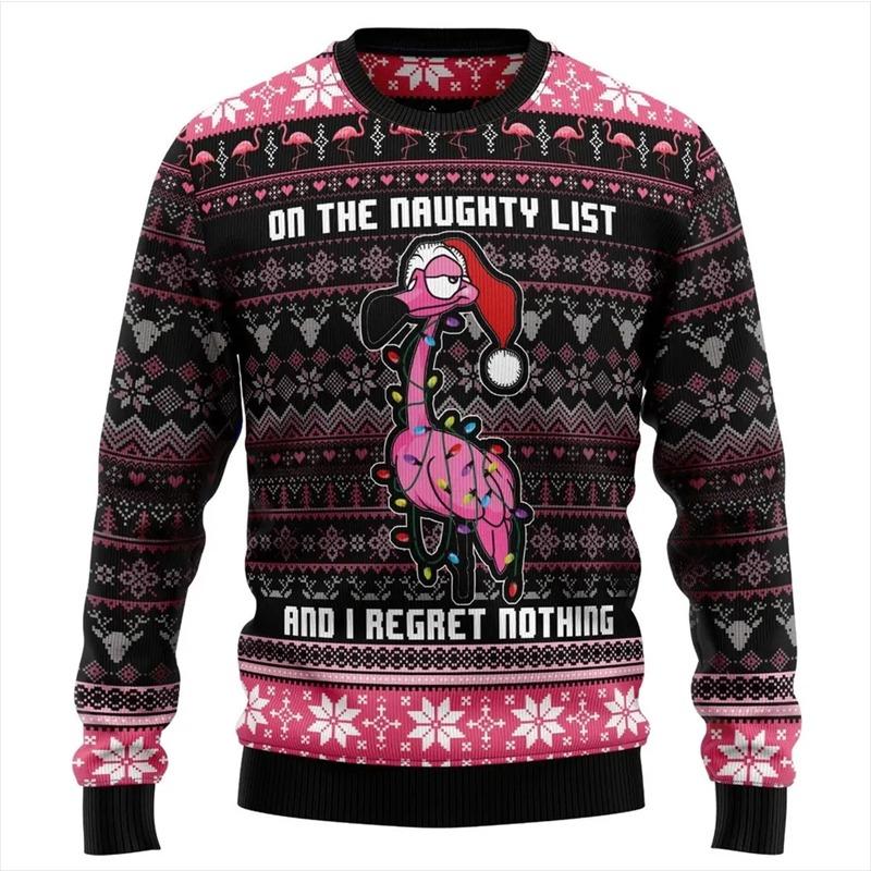 Unisex Ugly Christmas Pullover Lustig Bedruckt | Weihnachts Sweater