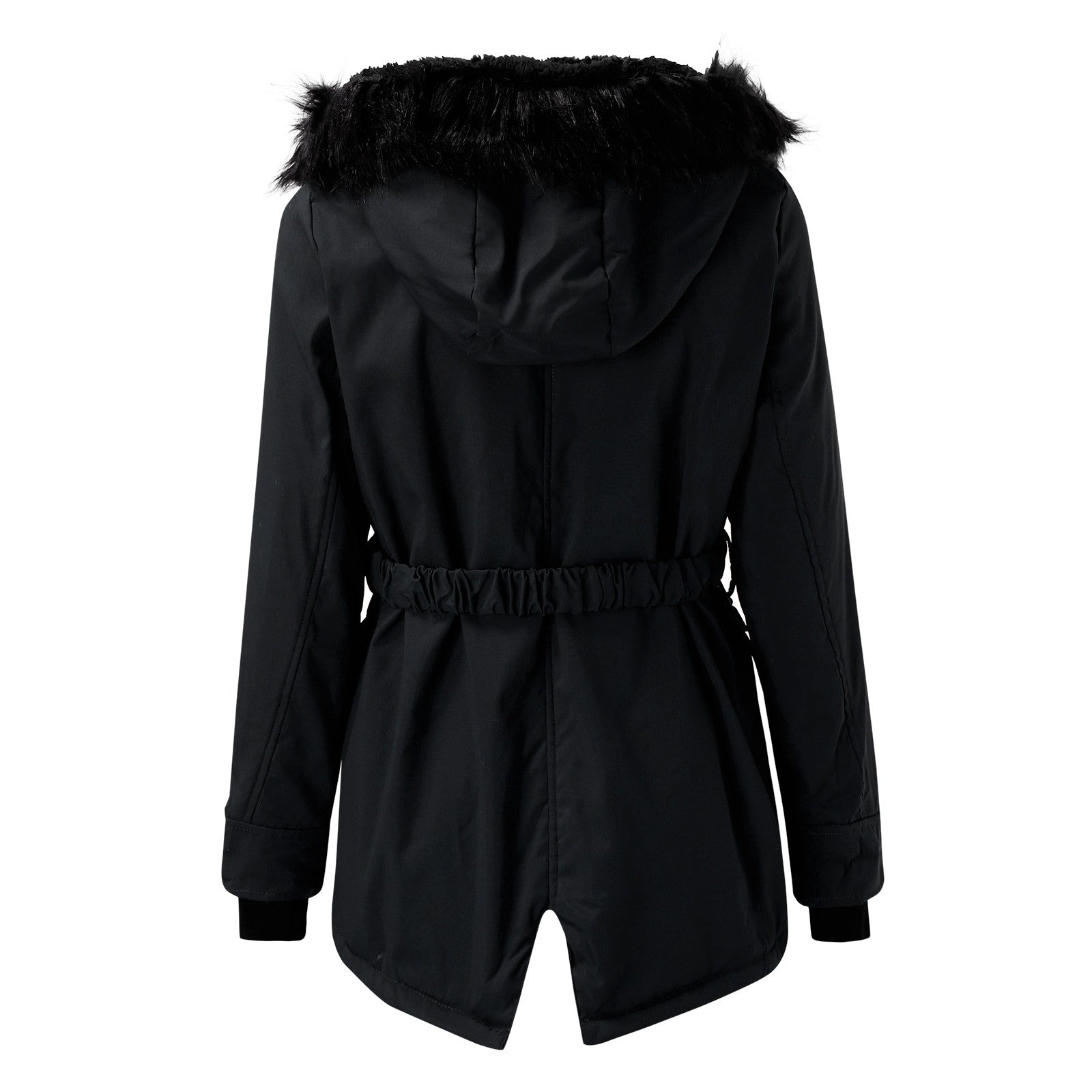 Warme Damen Winterjacke Parka Mit Kapuze