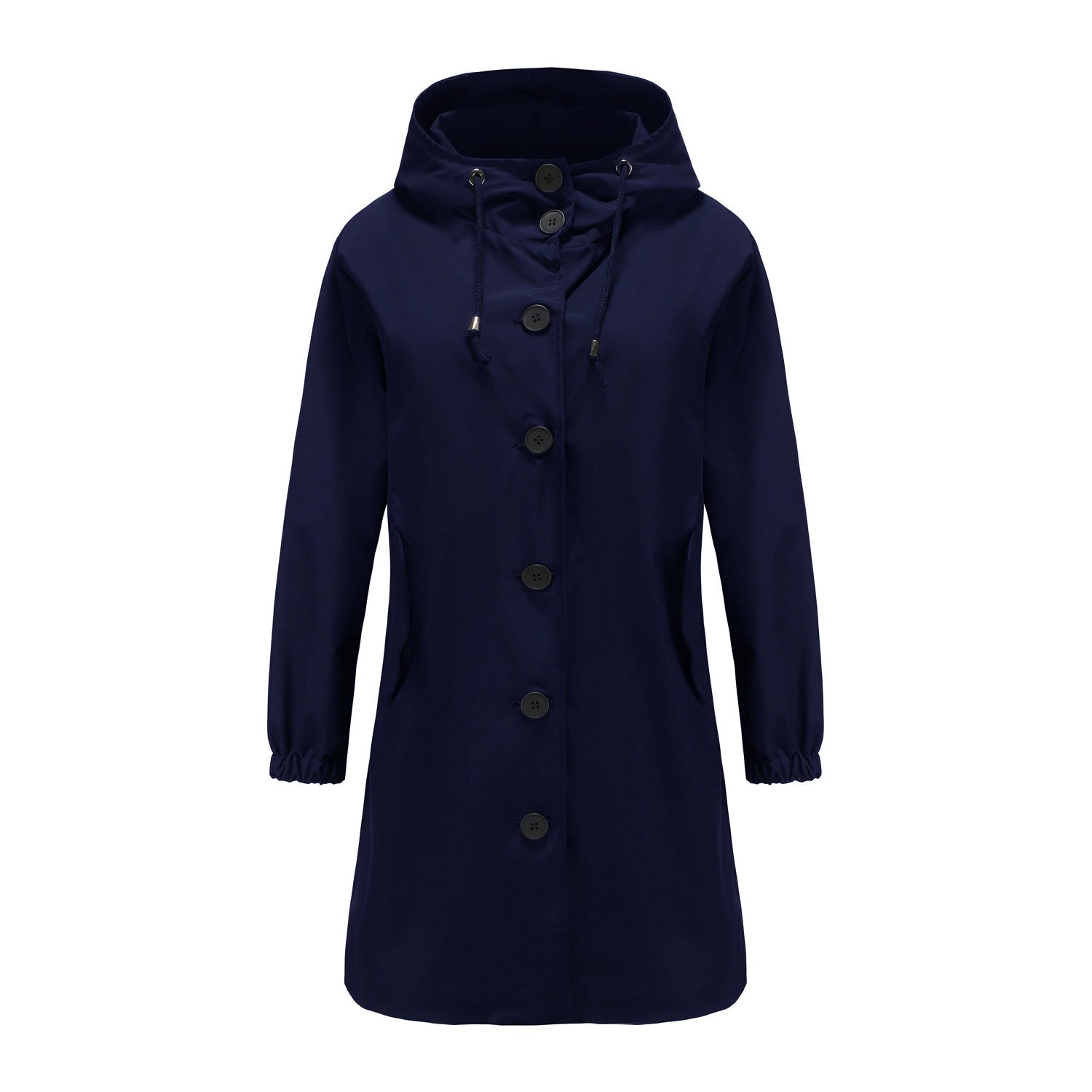 Regenjacke Damen Mantel Mit Kapuze | Lang