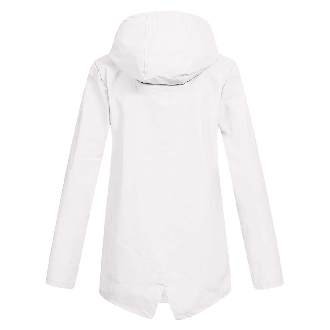 Regenjacke Damen Mit Kapuze Und Zipper | Leicht