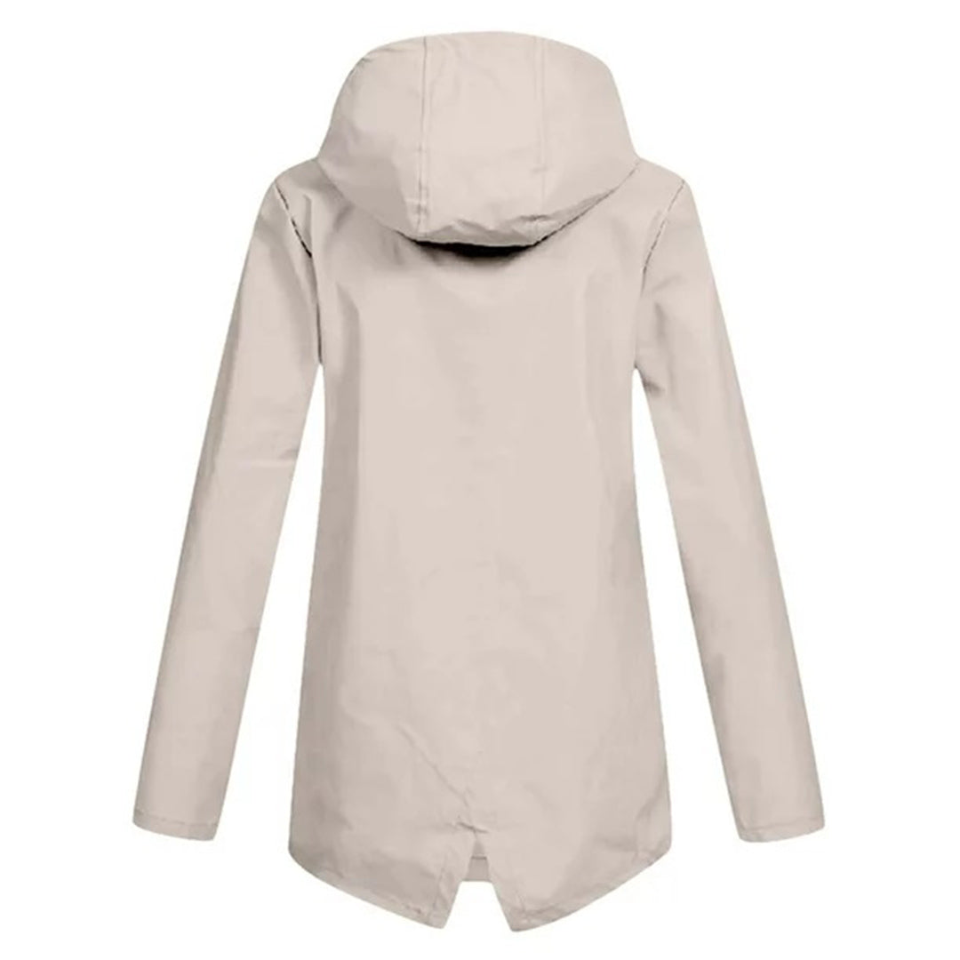 Regenjacke Damen Mit Kapuze Und Zipper | Leicht