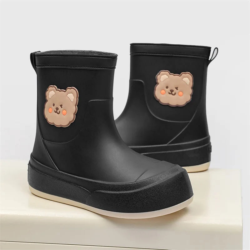 Winter Damen Gefütterte Gummistiefel | Hohe