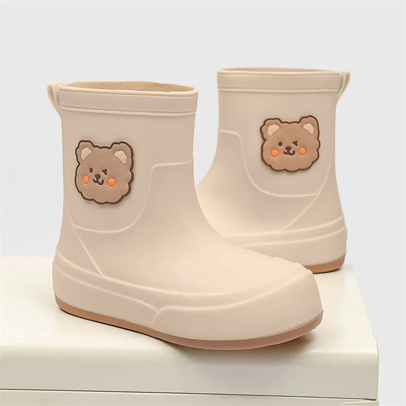 Winter Damen Gefütterte Gummistiefel | Hohe