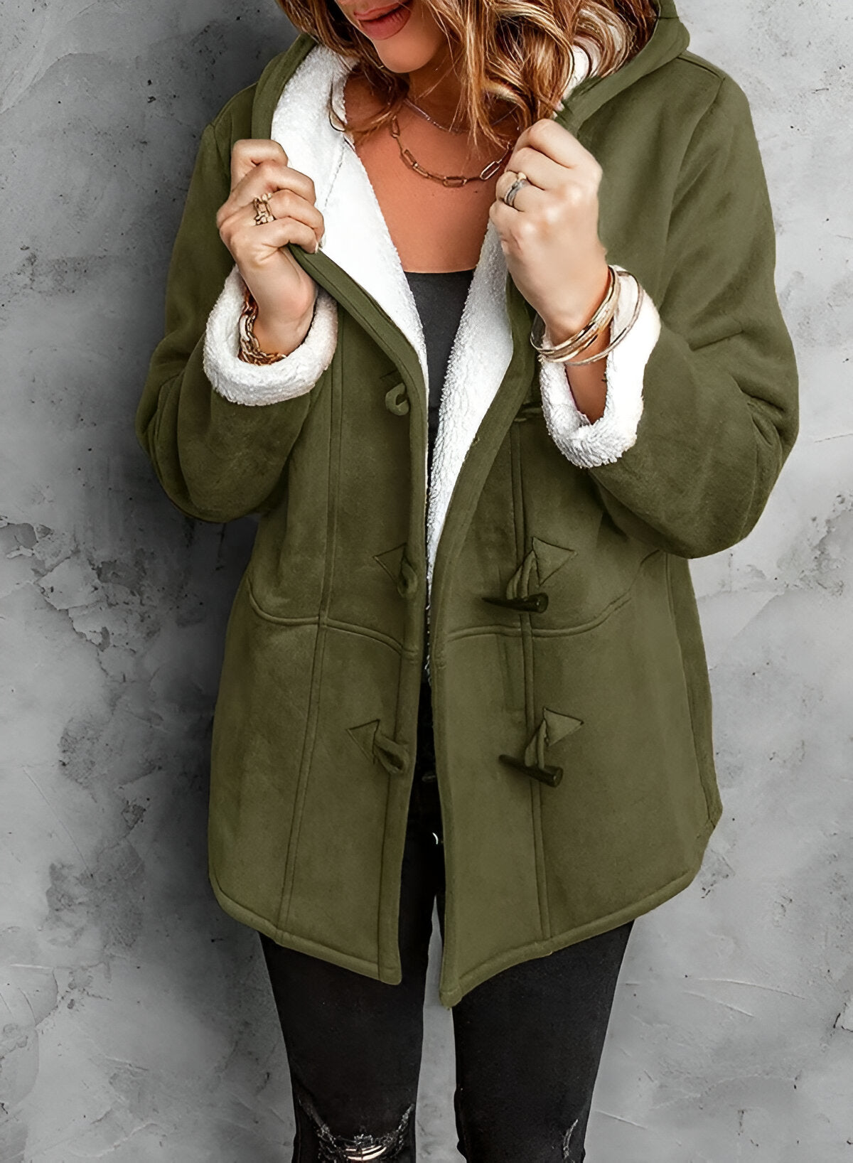 Winterjacke Damen Mit Kapuze & Fleecefutter | Warm