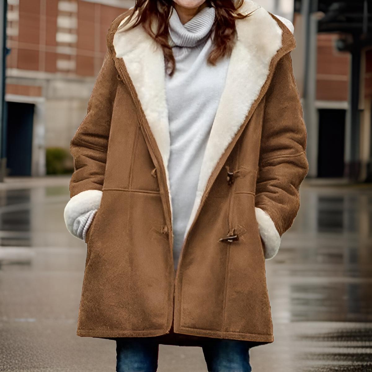 Winterjacke Damen Mit Kapuze & Fleecefutter | Warm