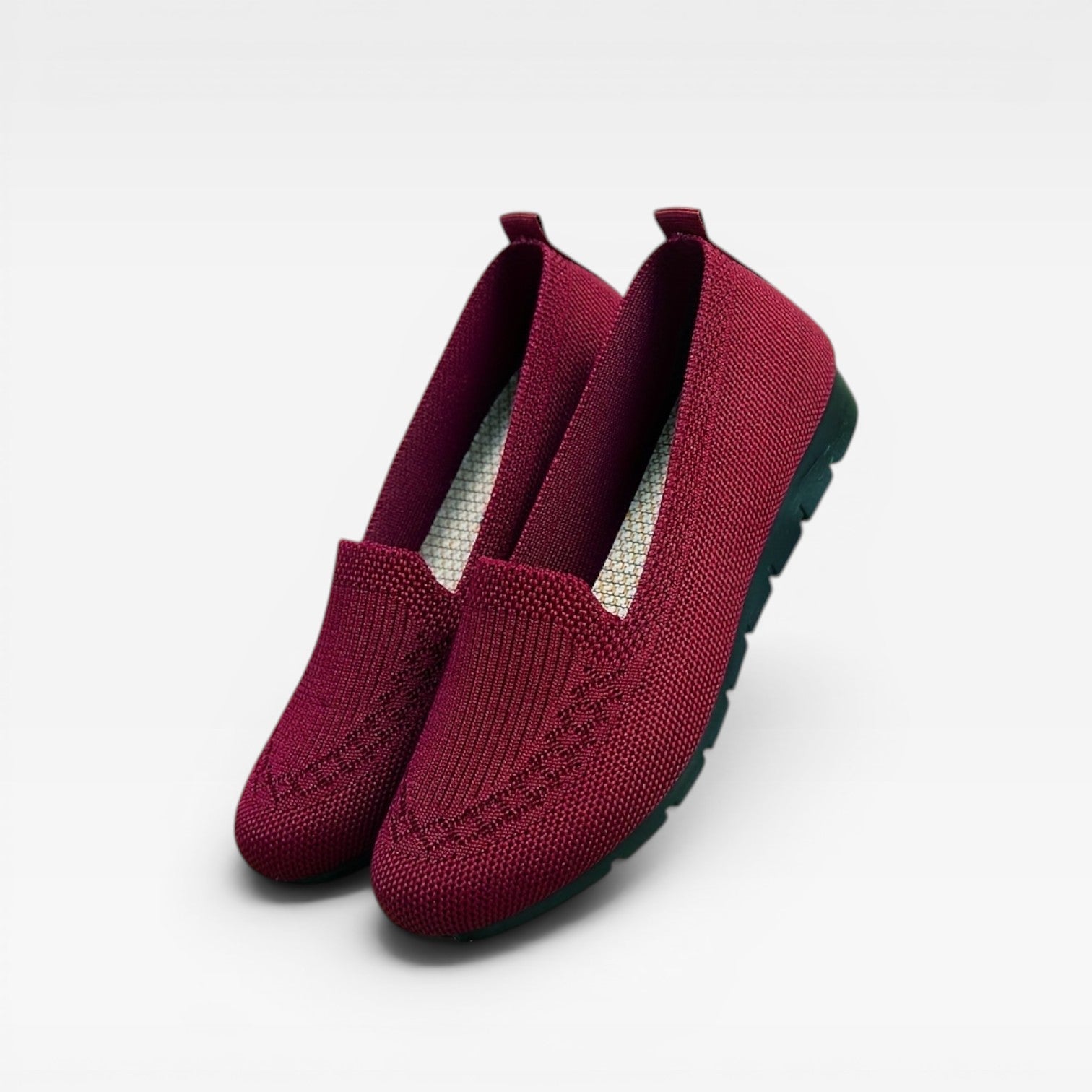 Avelin - Mocasines Slip On de malla transpirables para mujer