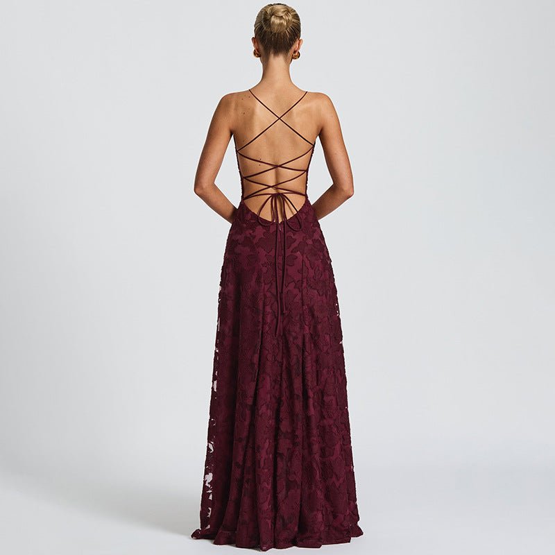 Vassia - Elegantes Blumen Abendkleid