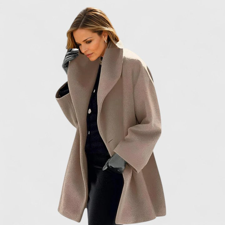 Damen Langer Mantel | Elegant