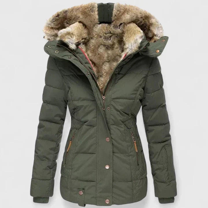 Damen Warme Winterjacke | Kurz