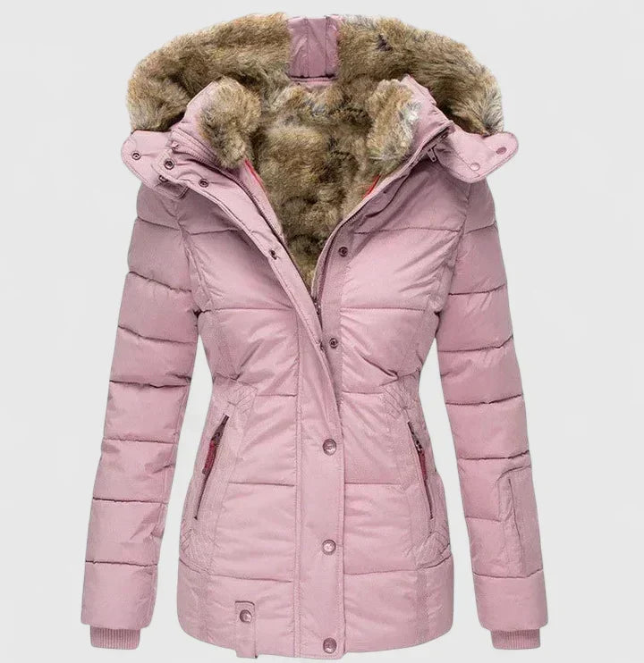 Damen Warme Winterjacke | Kurz