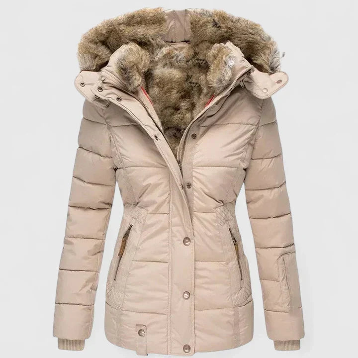 Damen Warme Winterjacke | Kurz