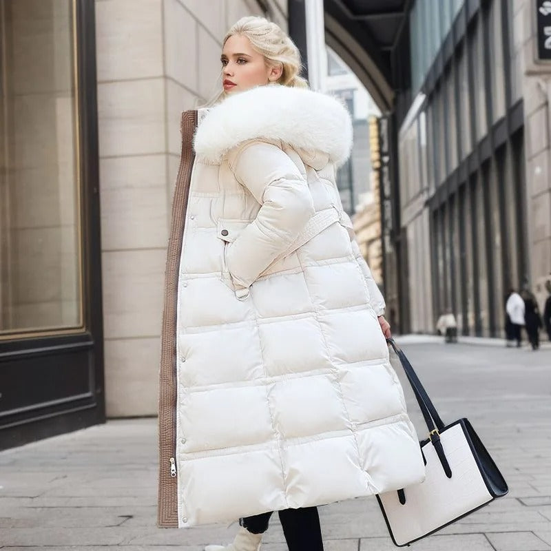 Damen Warmer Wintermantel | Lang