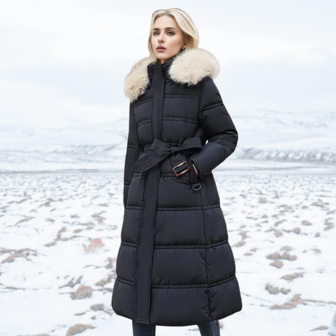 Damen Warmer Wintermantel | Lang