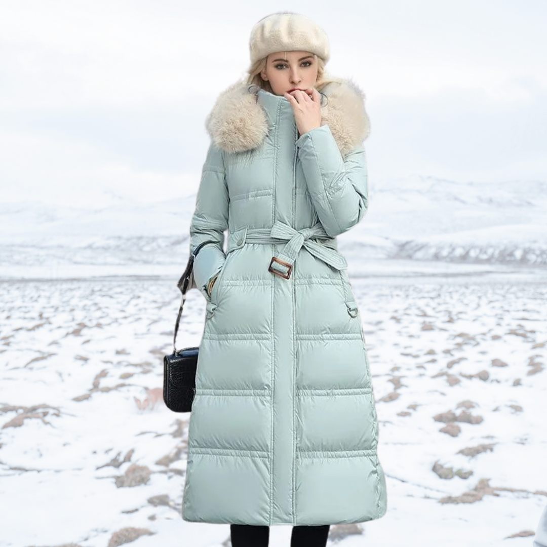 Damen Warmer Wintermantel | Lang