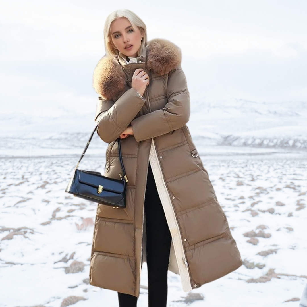 Damen Warmer Wintermantel | Lang