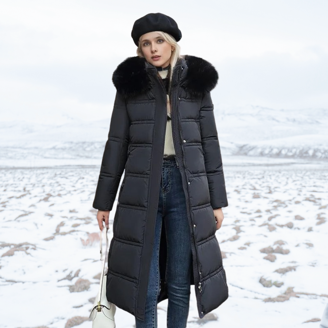 Damen Warmer Wintermantel | Lang