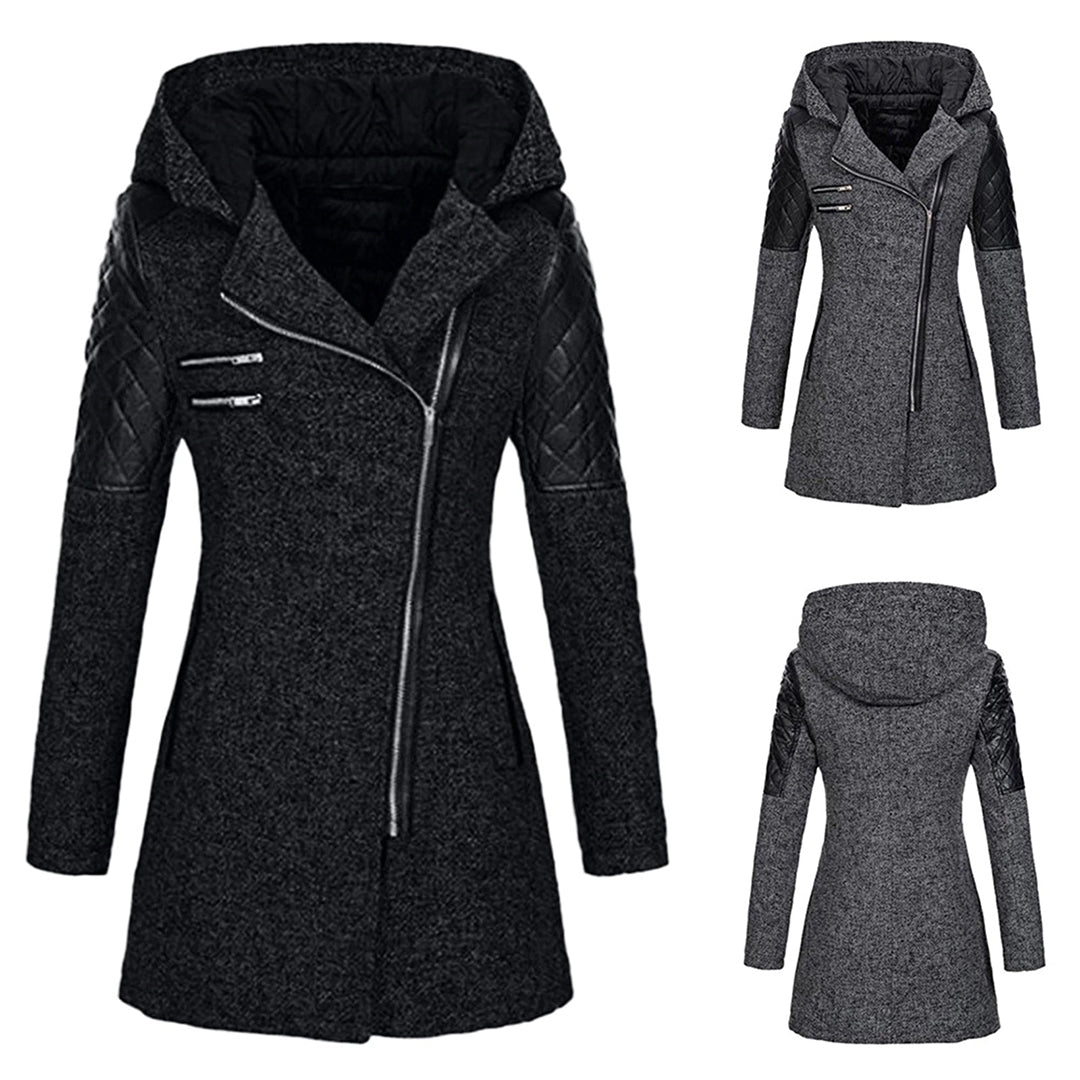 Damen Elegante Winterjacke | Mit Kapuze