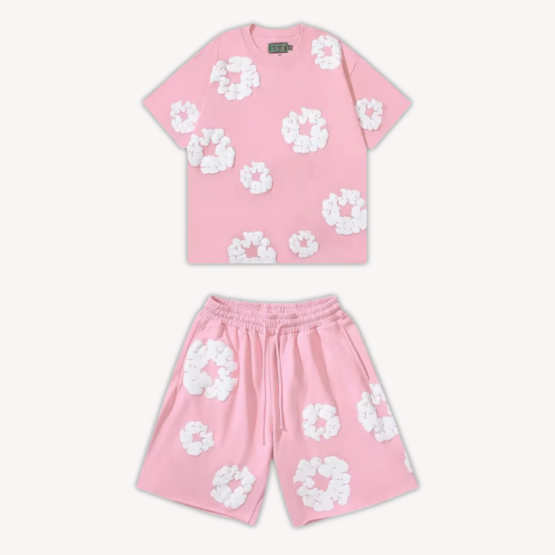 Unisex Loungewear-Set Mit Shirt Und Shorts | Co-Ord
