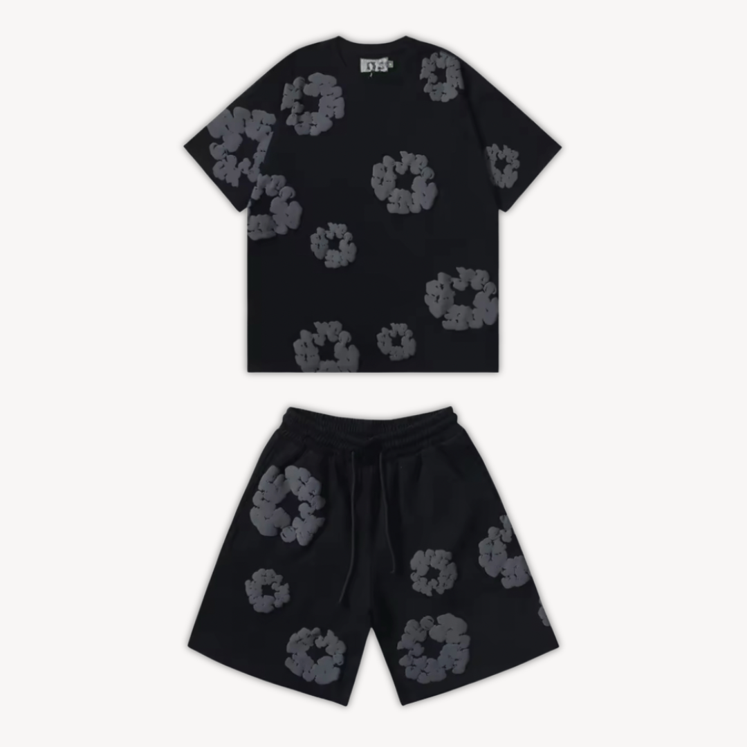 Unisex Loungewear-Set Mit Shirt Und Shorts | Co-Ord