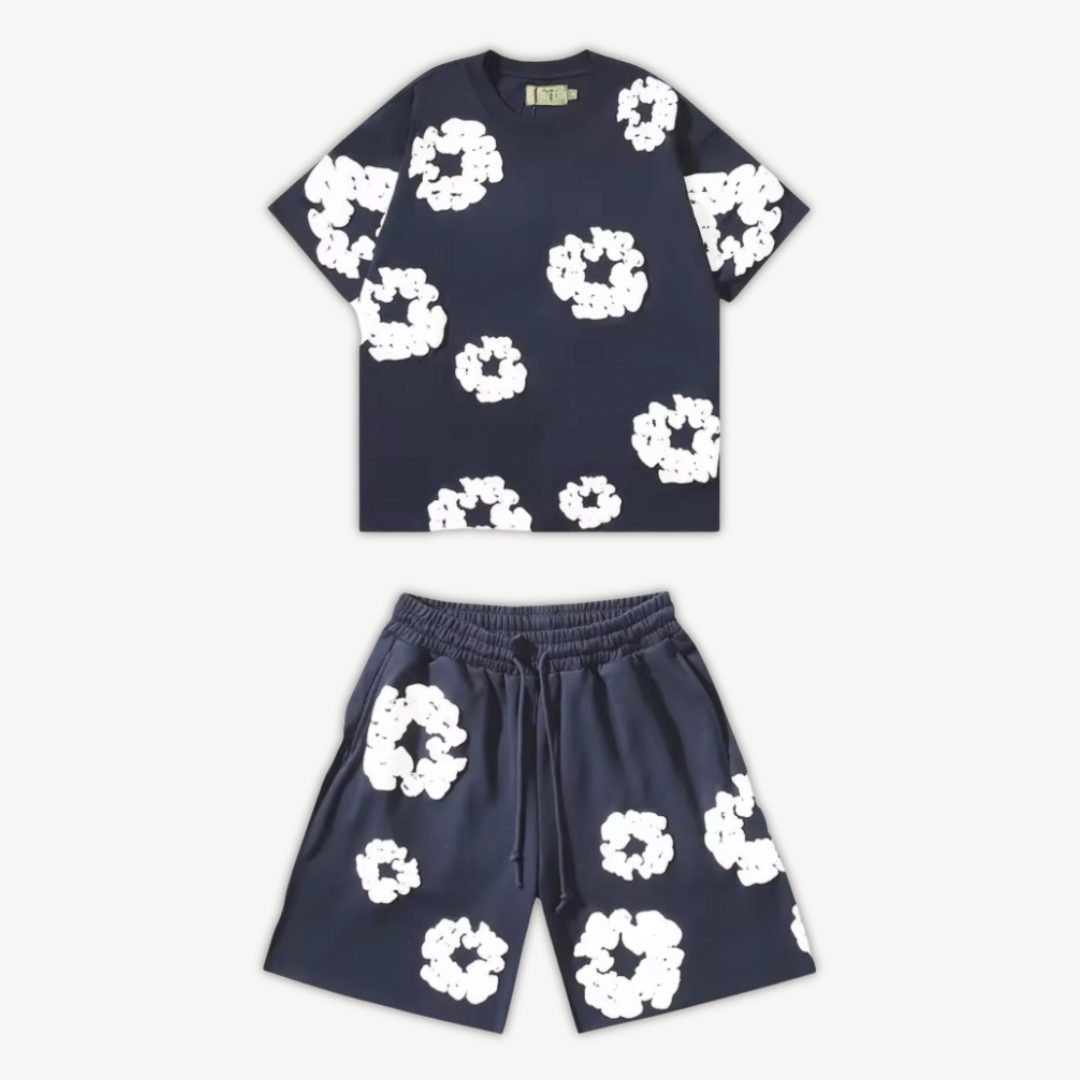 Unisex Loungewear-Set Mit Shirt Und Shorts | Co-Ord