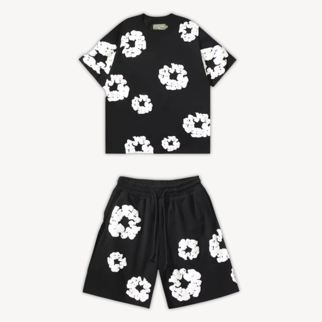 Unisex Loungewear-Set Mit Shirt Und Shorts | Co-Ord