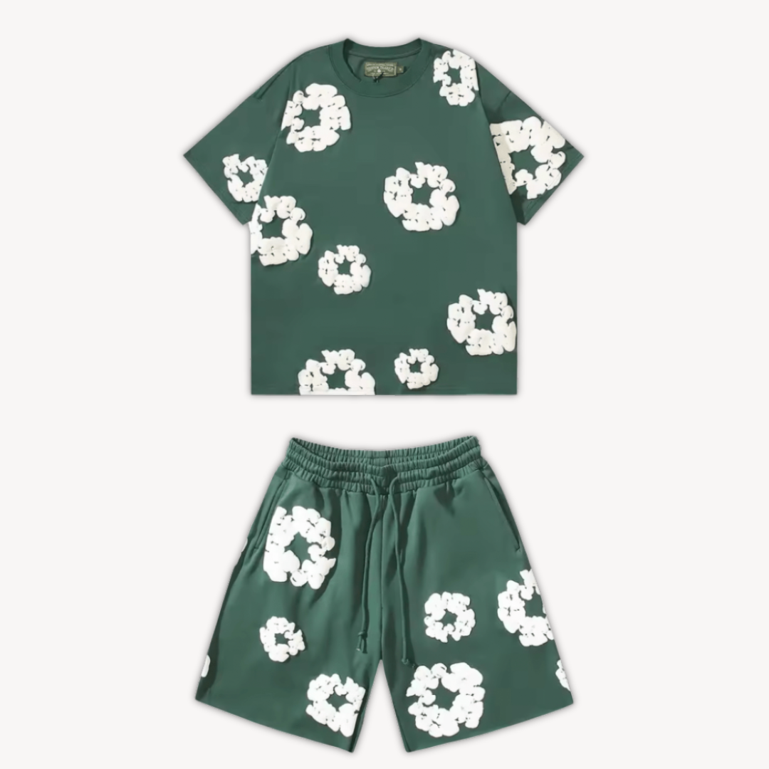 Unisex Loungewear-Set Mit Shirt Und Shorts | Co-Ord