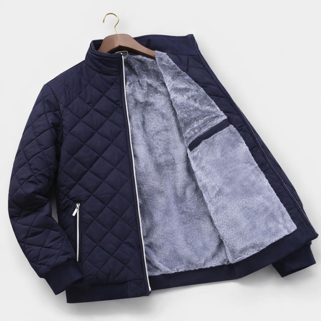 Herren Bequeme Winterjacke | Mit Stehkragen