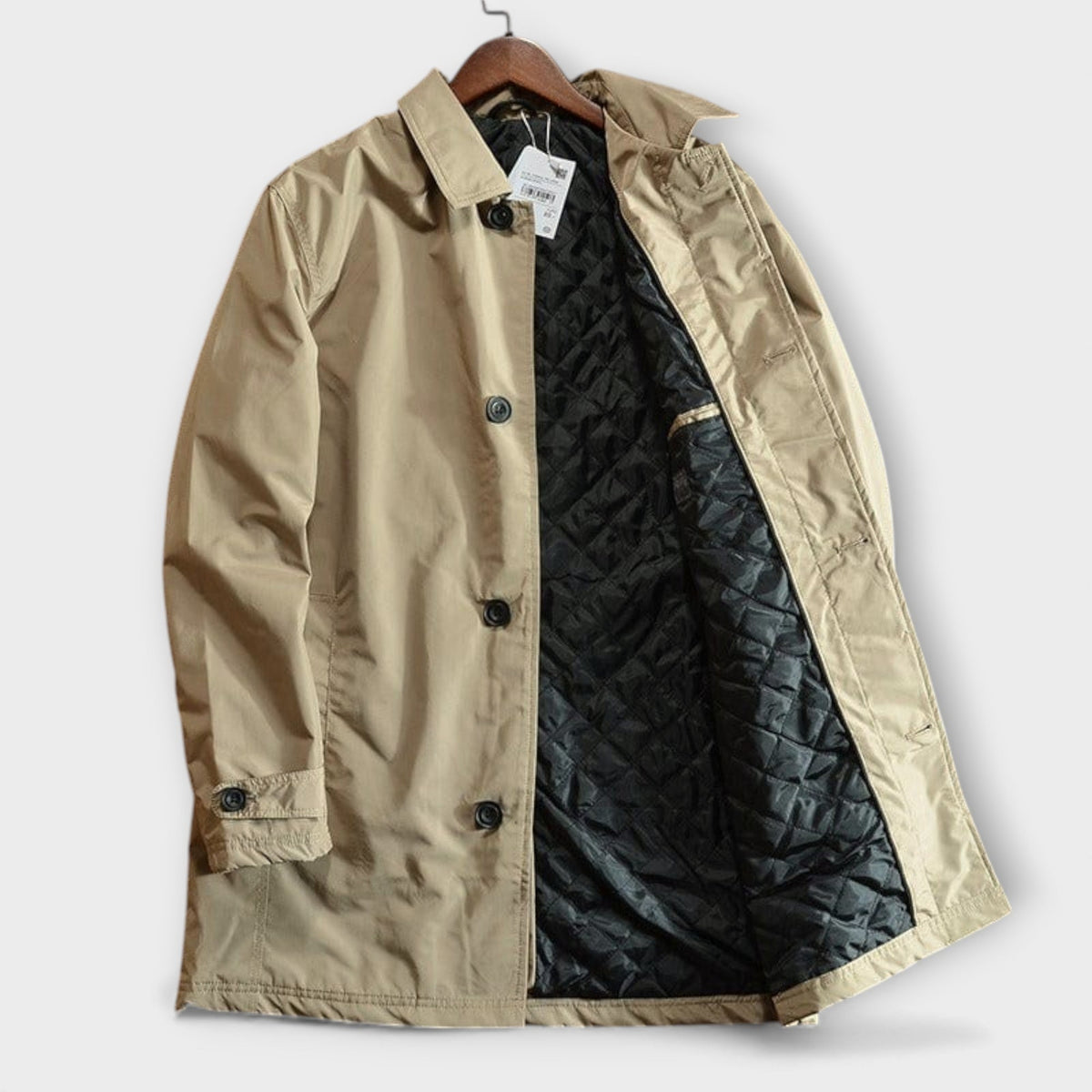 Herren Elegante Übergangsjacke | Mit Knopfverschluss