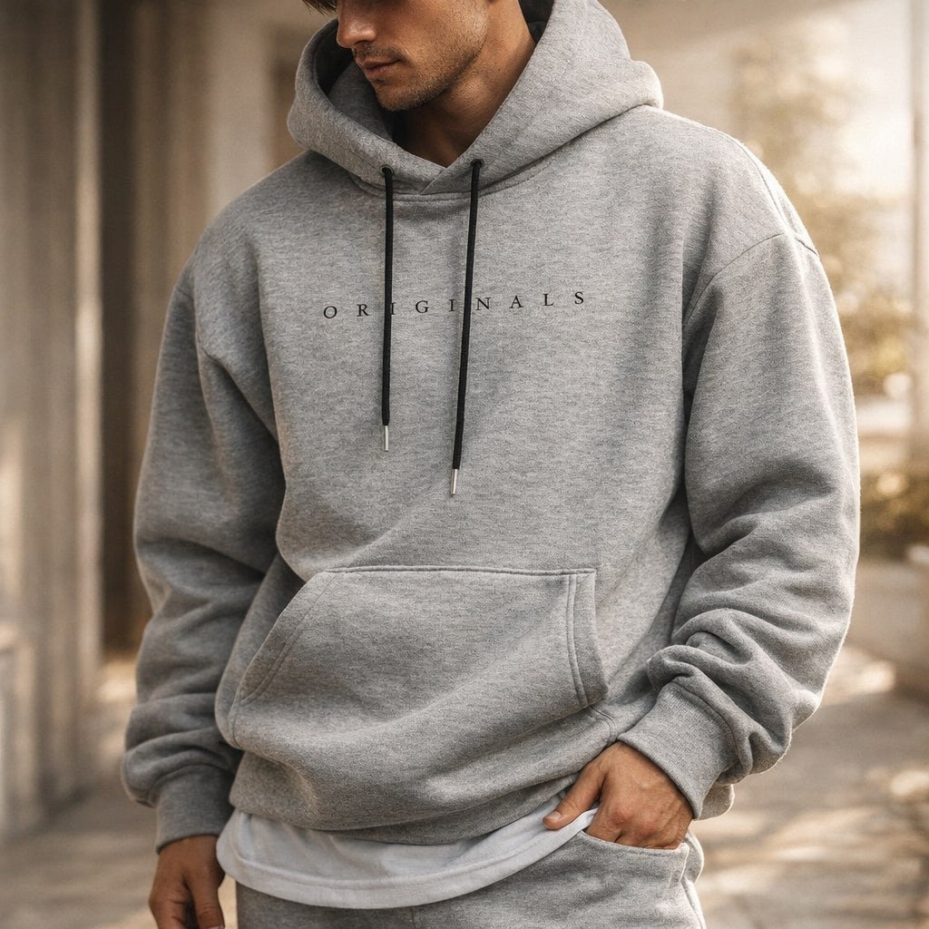 Herren Lässiger Kapuzenpullover | Bequeme Passform