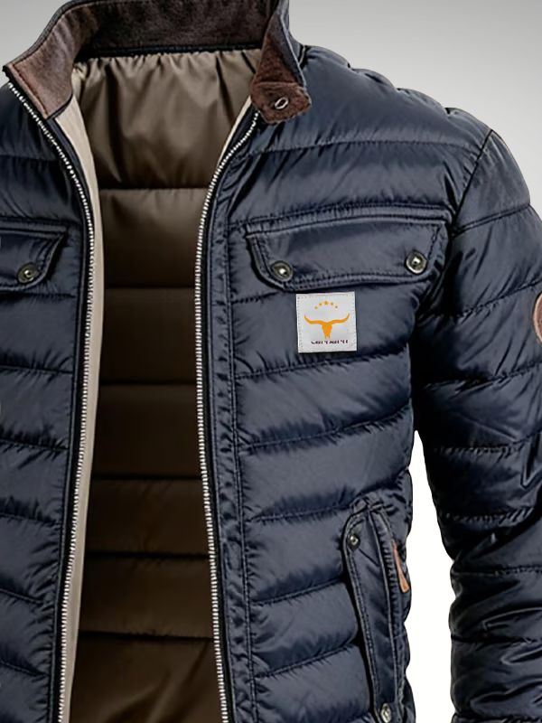 Herren Moderne Winterjacke | Mit Stehkragen